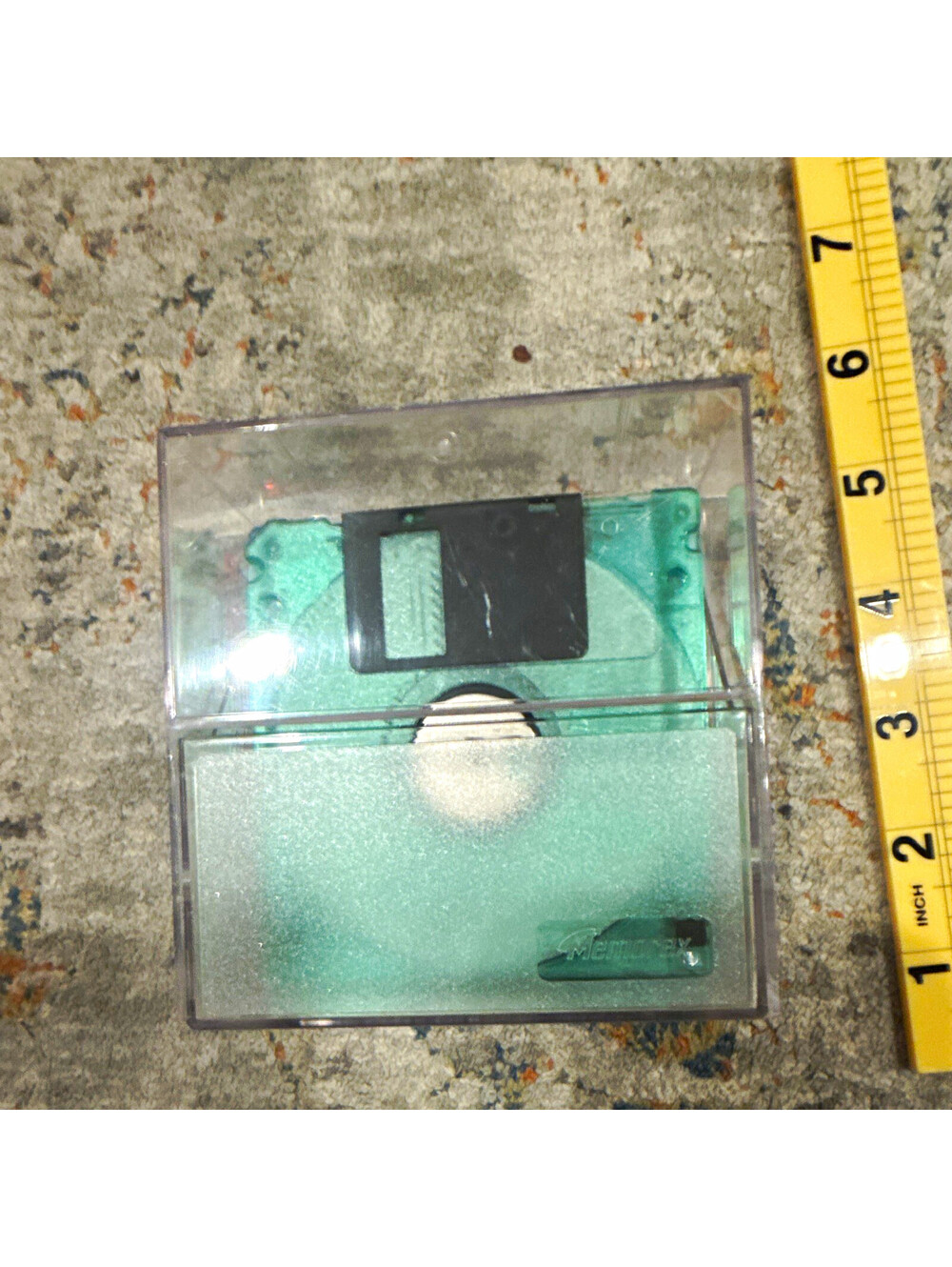 Memorex 3.5" Floppy Disks Mixed Colors with Plastic Storage Case